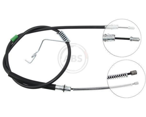 Cable, parking brake K17017 ABS, Image 3