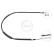 Cable, parking brake K17027 ABS, Thumbnail 2