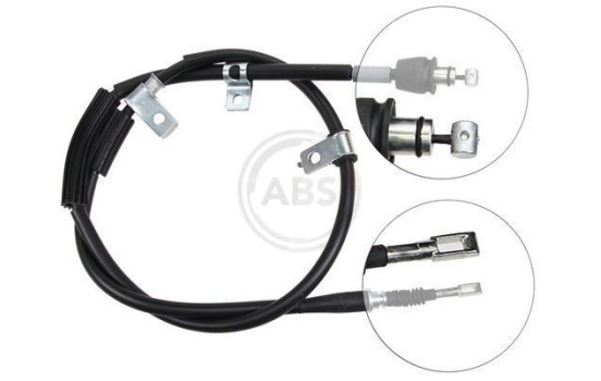 Cable, parking brake K17038 ABS, Image 2