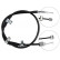 Cable, parking brake K17088 ABS