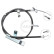 Cable, parking brake K17107 ABS, Thumbnail 2