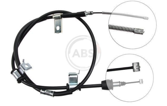 Cable, parking brake K17127 ABS, Image 3