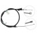 Cable, parking brake K17128 ABS