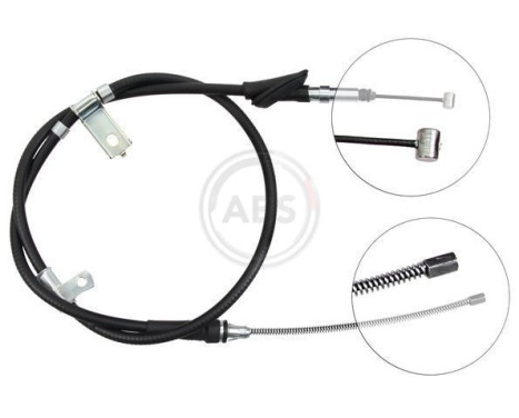 Cable, parking brake K17128 ABS, Image 3
