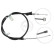 Cable, parking brake K17128 ABS, Thumbnail 3