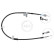 Cable, parking brake K17137 ABS, Thumbnail 2