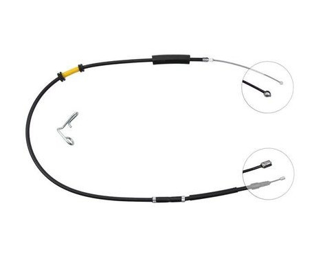 Cable, parking brake K17138 ABS, Image 2