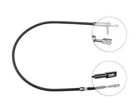 Cable, parking brake K17158 ABS, Image 2