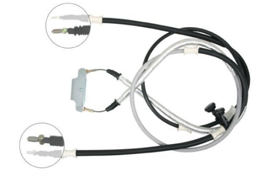 Cable, parking brake K17195 ABS