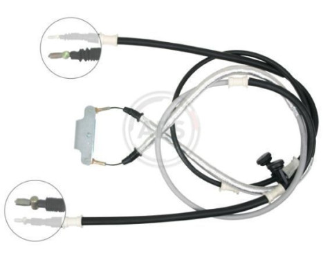 Cable, parking brake K17195 ABS, Image 3