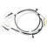 Cable, parking brake K17205 ABS