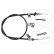 Cable, parking brake K17208 ABS