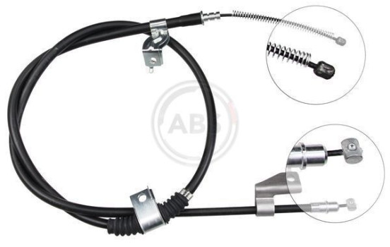 Cable, parking brake K17218 ABS, Image 3