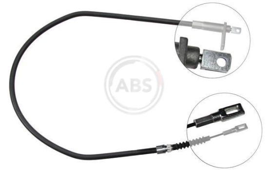 Cable, parking brake K17227 ABS, Image 3