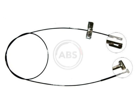 Cable, parking brake K17252 ABS, Image 2