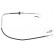 Cable, parking brake K17259 ABS