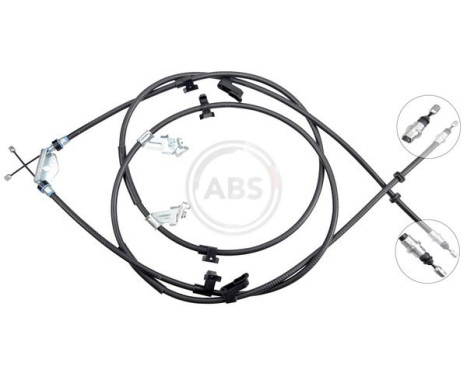 Cable, parking brake K17261 ABS, Image 2