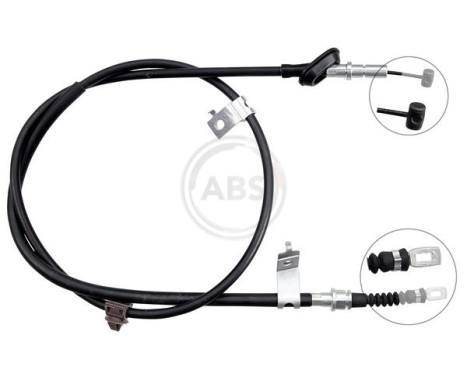 Cable, parking brake K17263 ABS, Image 2