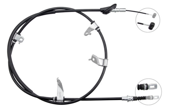 Cable, parking brake K17265 ABS