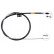 Cable, parking brake K17266 ABS
