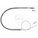 Cable, parking brake K17271 ABS, Thumbnail 2