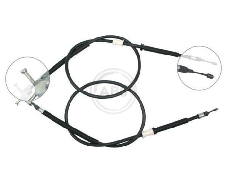 Cable, parking brake K17282 ABS, Image 3