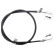 Cable, parking brake K17291 ABS