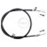 Cable, parking brake K17291 ABS, Thumbnail 2
