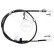 Cable, parking brake K17295 ABS, Thumbnail 2