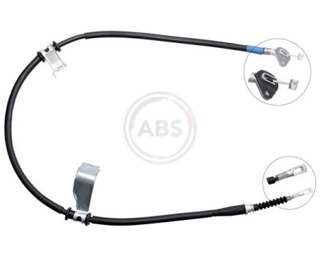 Cable, parking brake K17301 ABS, Image 2