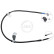 Cable, parking brake K17301 ABS, Thumbnail 2