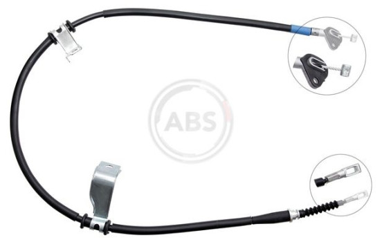 Cable, parking brake K17301 ABS, Image 2