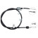 Cable, parking brake K17309 ABS
