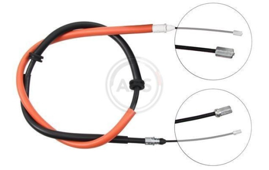 Cable, parking brake K17317 ABS, Image 3