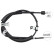 Cable, parking brake K17318 ABS