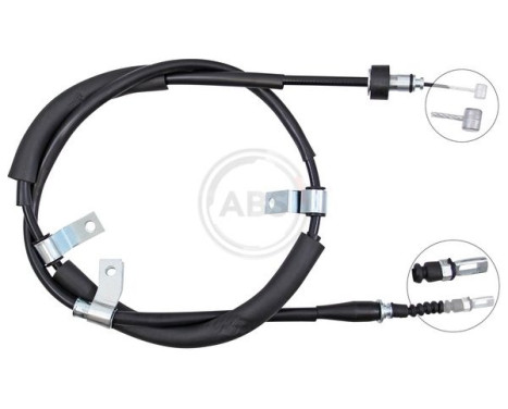 Cable, parking brake K17318 ABS, Image 2