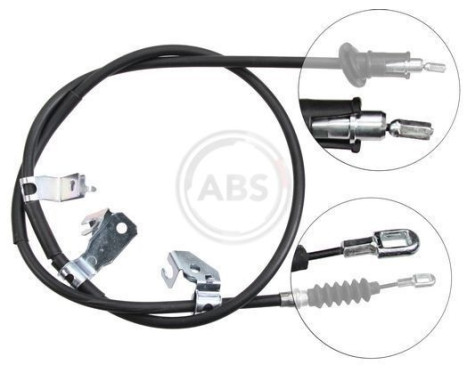 Cable, parking brake K17337 ABS, Image 3