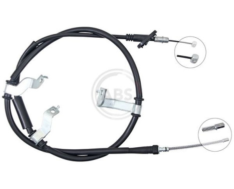Cable, parking brake K17338 ABS, Image 2
