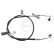Cable, parking brake K17367 ABS, Thumbnail 3