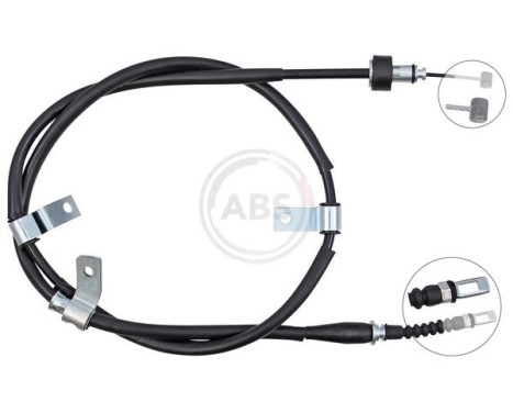 Cable, parking brake K17387 ABS, Image 3