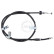 Cable, parking brake K17387 ABS, Thumbnail 4