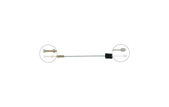 Cable, parking brake K17391 ABS, Image 2