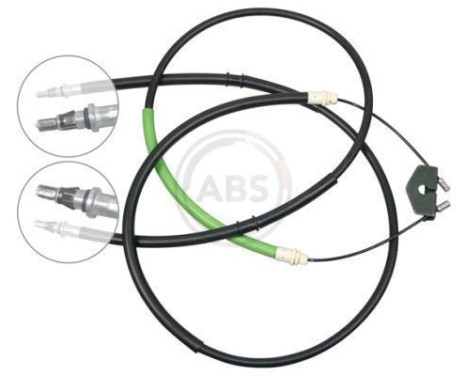Cable, parking brake K17402 ABS, Image 3