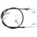 Cable, parking brake K17407 ABS, Thumbnail 2