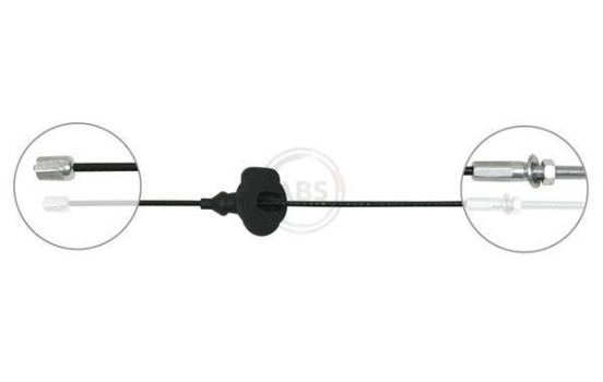 Cable, parking brake K17431 ABS, Image 3