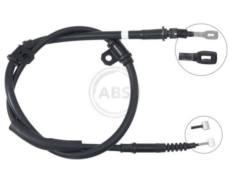Cable, parking brake K17432 ABS, Image 2