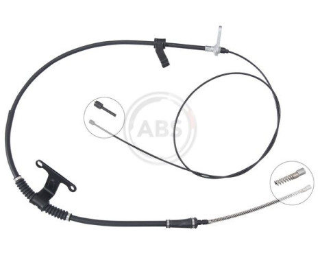Cable, parking brake K17444 ABS, Image 2