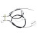 Cable, parking brake K17448 ABS, Thumbnail 2
