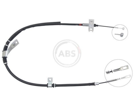 Cable, parking brake K17459 ABS, Image 2