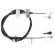 Cable, parking brake K17460 ABS